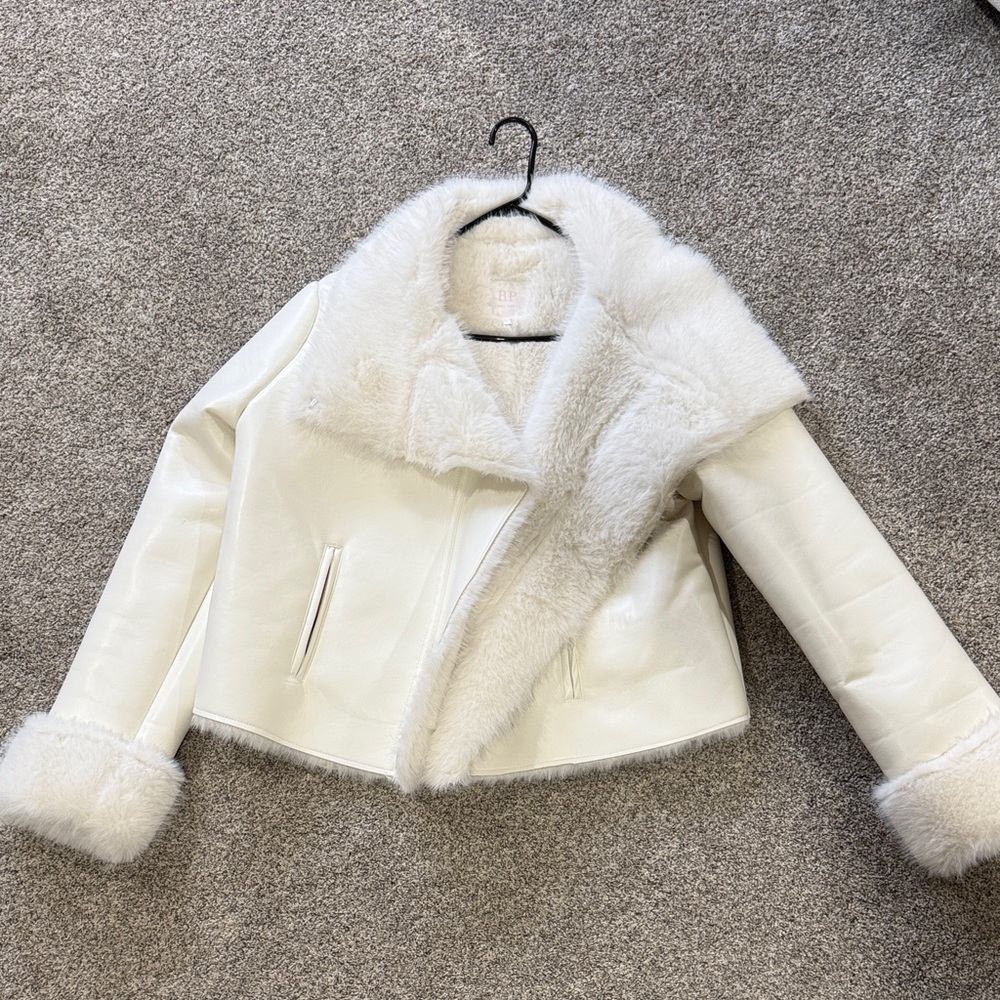 Rachel Parcell Faux Fur Jacket